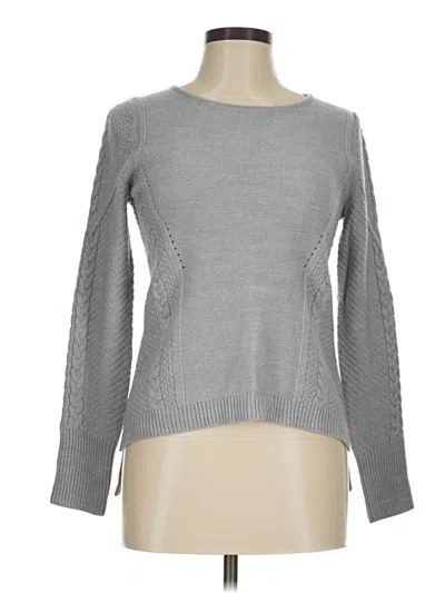 Pre-owned Cynthia Rowley Tjx Pullover Sweater In Gray