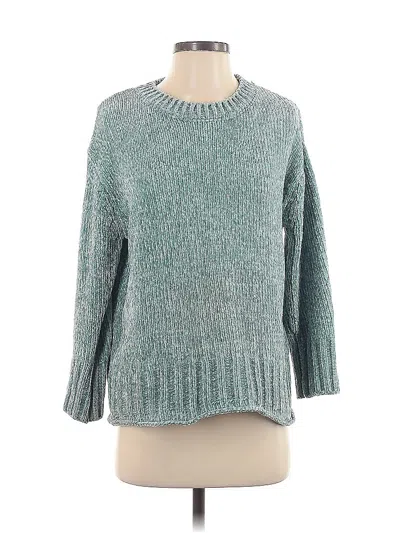 Pre-owned Cynthia Rowley Tjx Pullover Sweater In Green