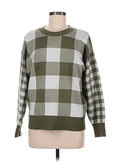 Pre-owned Cynthia Rowley Tjx Pullover Sweater In Green