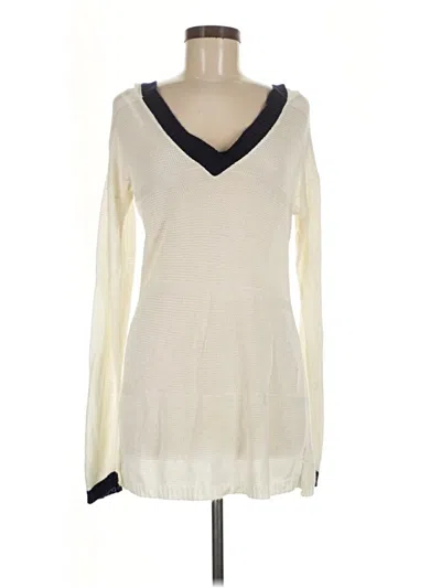 Pre-owned Cynthia Rowley Tjx Pullover Sweater In Ivory
