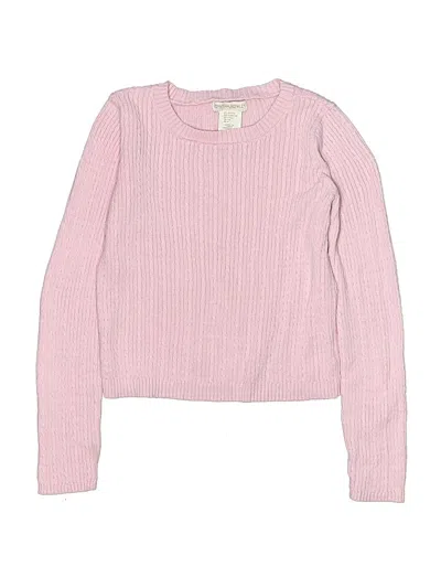 Pre-owned Cynthia Rowley Tjx Kids' Pullover Sweater In Pink