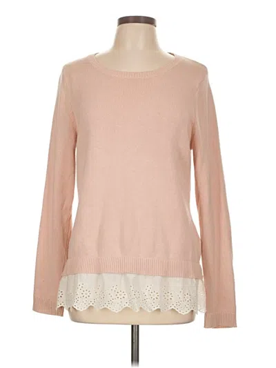 Pre-owned Cynthia Rowley Tjx Pullover Sweater In Tan