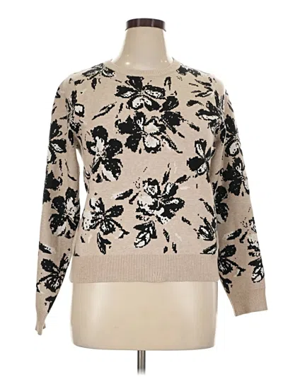 Pre-owned Cynthia Rowley Tjx Pullover Sweater In Tan