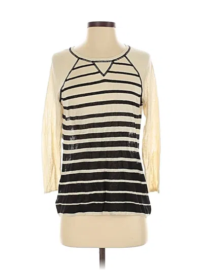 Pre-owned Cynthia Rowley Tjx Pullover Sweater In White