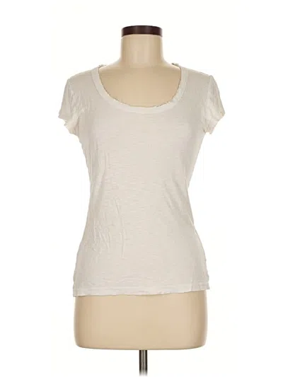 Pre-owned Cynthia Rowley Tjx Short Sleeve T-shirt In White