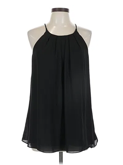 Pre-owned Cynthia Rowley Tjx Sleeveless Blouse In Black