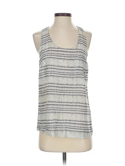 Pre-owned Cynthia Rowley Tjx Sleeveless Blouse In Gray