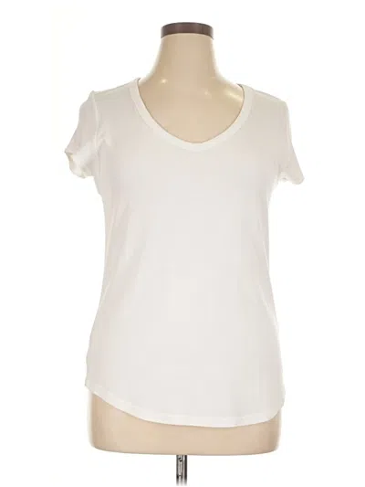 Pre-owned Cynthia Rowley Tjx Sleeveless T-shirt In Ivory