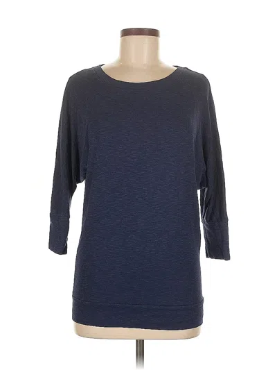 Pre-owned Cynthia Rowley Tjx Sweatshirt In Blue