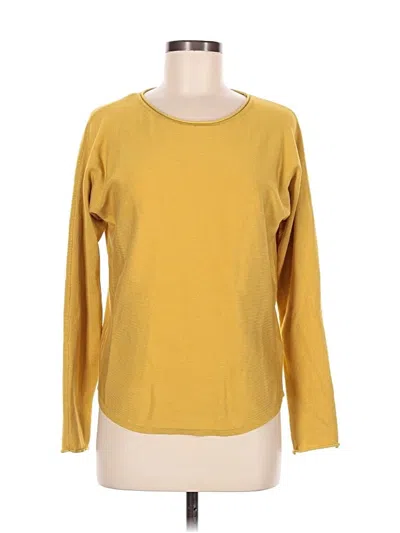 Pre-owned Cynthia Rowley Tjx Sweatshirt In Yellow