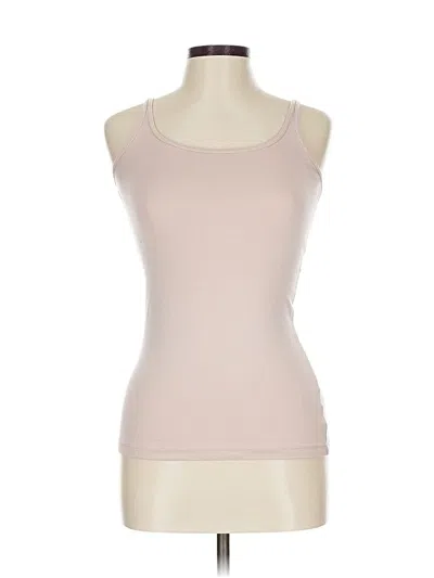 Pre-owned Cynthia Rowley Tjx Tank Top Tan Strapless Neckline Tops