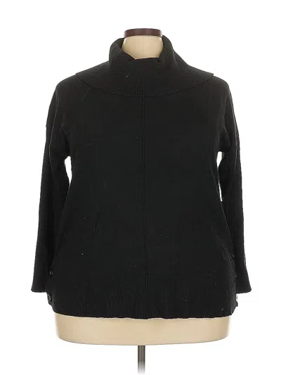 Pre-owned Cynthia Rowley Tjx Turtleneck Sweater In Black