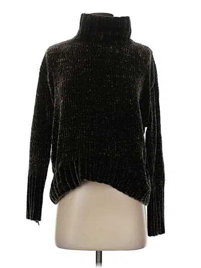 Pre-owned Cynthia Rowley Tjx Turtleneck Sweater In Black