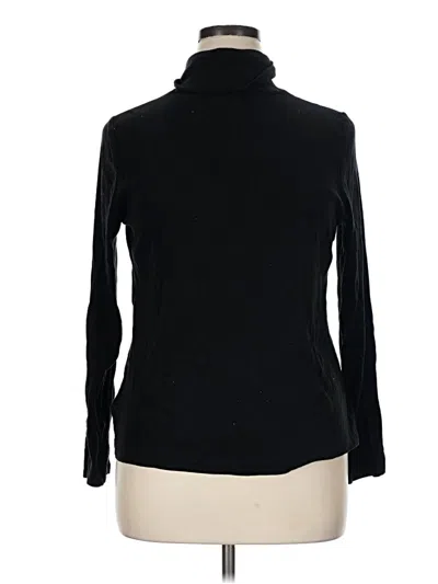 Pre-owned Cynthia Rowley Tjx Turtleneck Sweater In Black