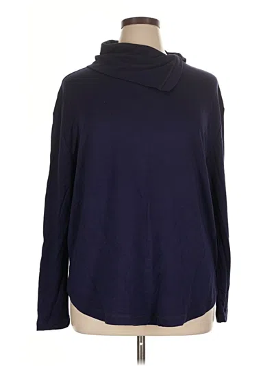 Pre-owned Cynthia Rowley Tjx Turtleneck Sweater In Blue