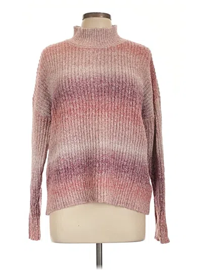 Pre-owned Cynthia Rowley Tjx Turtleneck Sweater In Pink