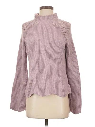 Pre-owned Cynthia Rowley Tjx Turtleneck Sweater In Purple