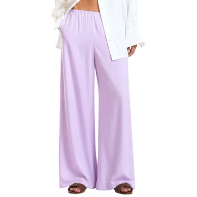 Cynthia Rowley Tour Pant In Purple