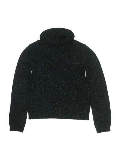 Pre-owned Cynthia Rowley Kids' Turtleneck Sweater In Black