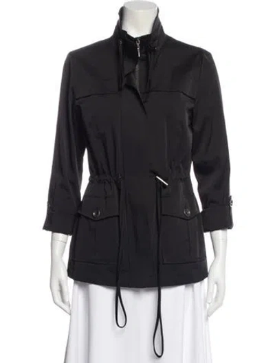 Pre-owned Cynthia Rowley Utility Jacket In Gray