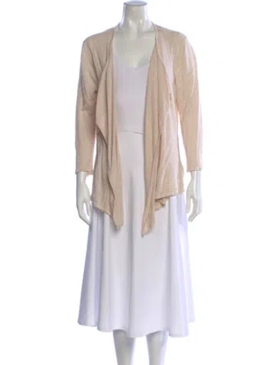 Pre-owned Cynthia Rowley V-neck Sweater In Neutral