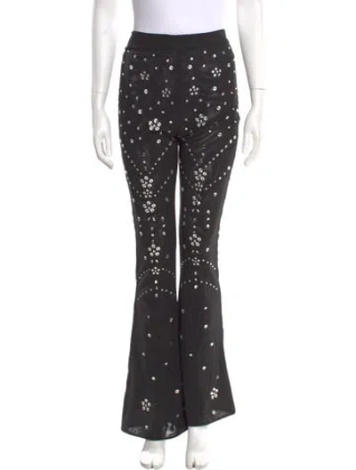 Pre-owned Cynthia Rowley Wide Leg Pants W/ Tags In Black