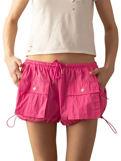 CYNTHIA ROWLEY WOMEN'S DRAWSTRING SHELL CARGO BLOOMERS