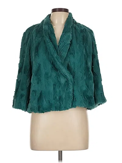 Pre-owned Cynthia Steffe Cardigan Sweater In Blue