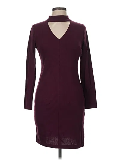 Pre-owned Cynthia Steffe Casual Dress In Burgundy