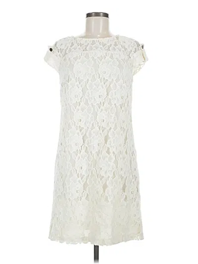Pre-owned Cynthia Steffe Casual Dress In Ivory