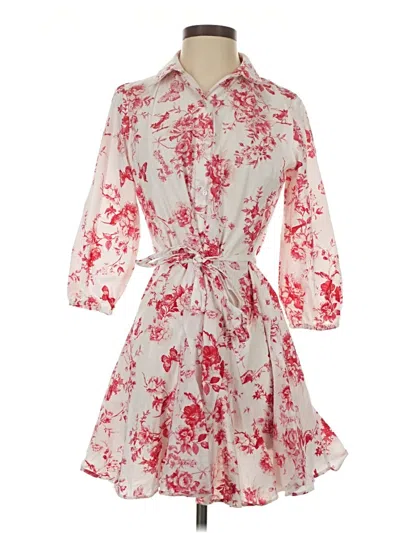 Pre-owned Cynthia Steffe Casual Dress In Ivory