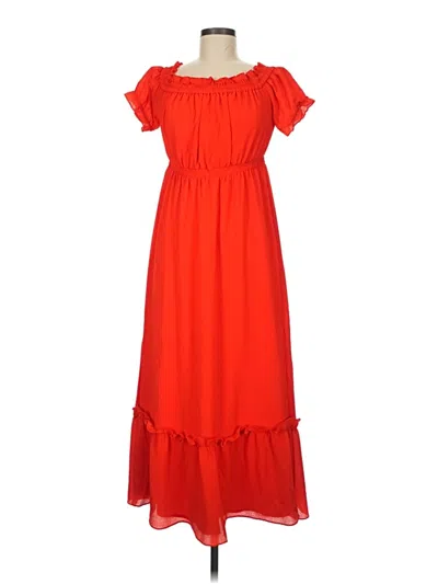 Pre-owned Cynthia Steffe Casual Dress In Red