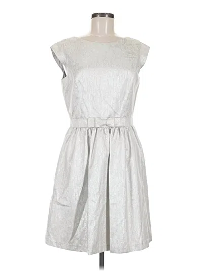 Pre-owned Cynthia Steffe Casual Dress In Silver