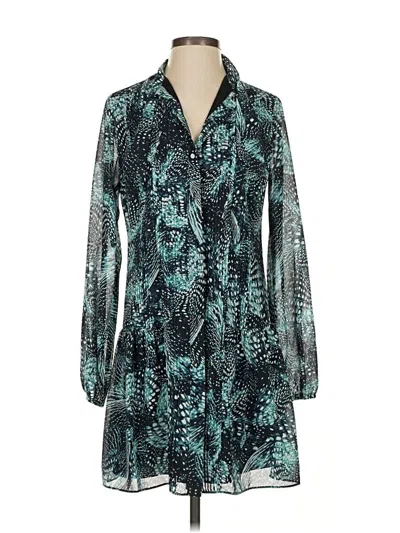Pre-owned Cynthia Steffe Casual Dress In Teal