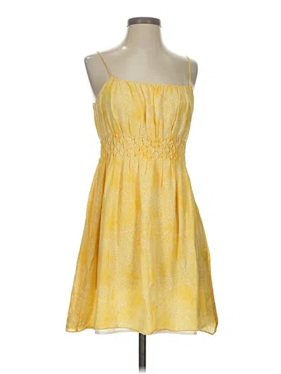 Pre-owned Cynthia Steffe Casual Dress In Yellow