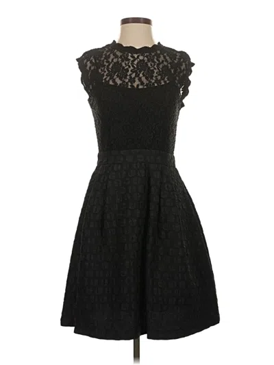 Pre-owned Cynthia Steffe Cocktail Dress In Black