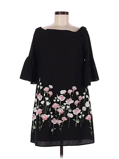 Pre-owned Cynthia Steffe Cocktail Dress In Black