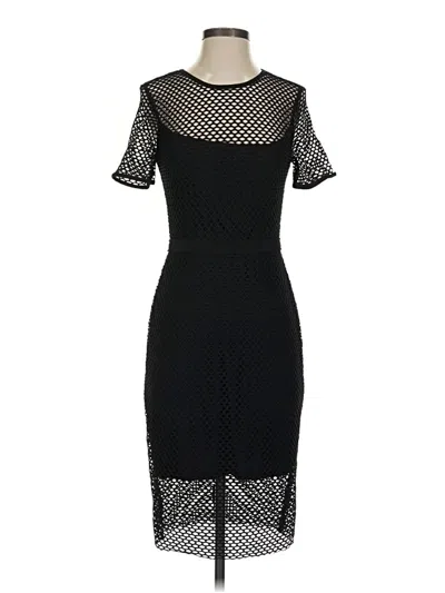 Pre-owned Cynthia Steffe Cocktail Dress In Black