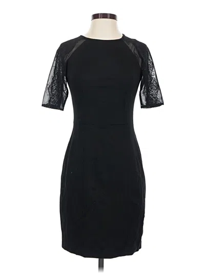 Pre-owned Cynthia Steffe Cocktail Dress In Black