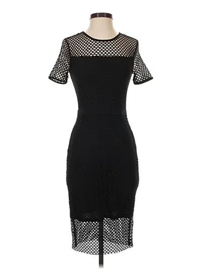 Pre-owned Cynthia Steffe Cocktail Dress In Black