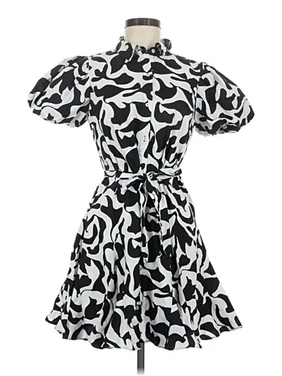 Pre-owned Cynthia Steffe Cocktail Dress In Black