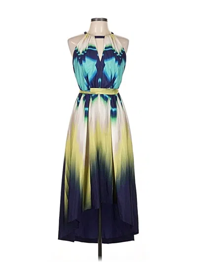 Pre-owned Cynthia Steffe Cocktail Dress In Blue