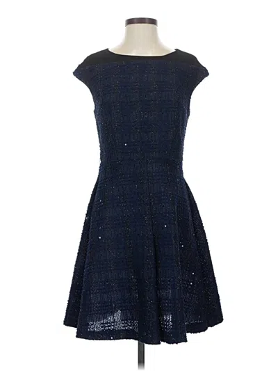 Pre-owned Cynthia Steffe Cocktail Dress In Blue