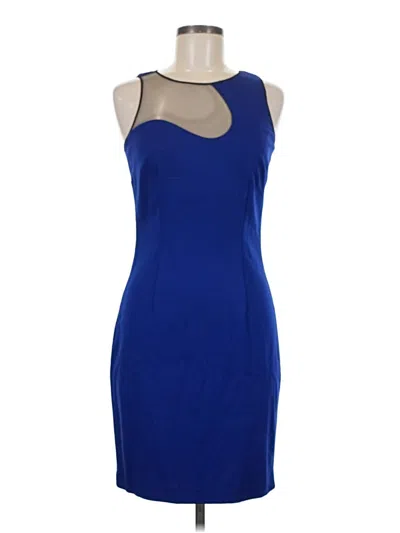 Pre-owned Cynthia Steffe Cocktail Dress In Blue
