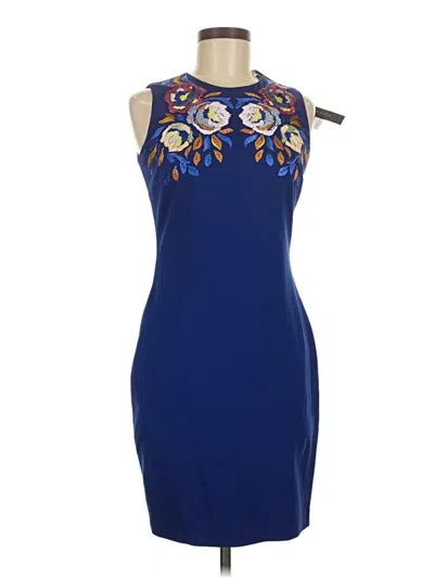 Pre-owned Cynthia Steffe Cocktail Dress In Blue