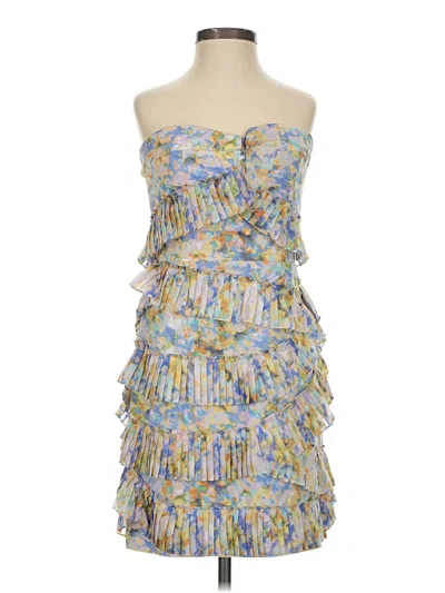 Pre-owned Cynthia Steffe Cocktail Dress In Blue