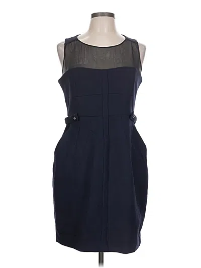Pre-owned Cynthia Steffe Cocktail Dress In Blue