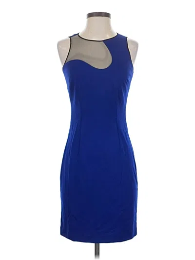 Pre-owned Cynthia Steffe Cocktail Dress In Blue