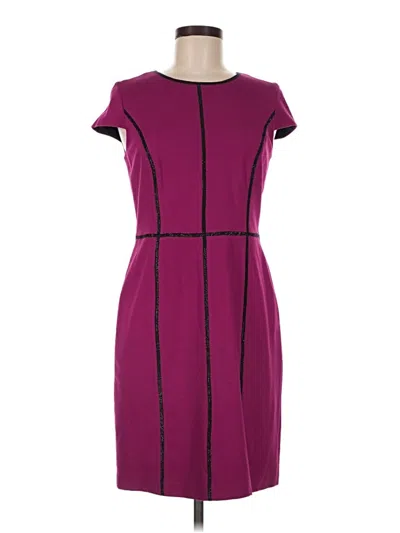 Pre-owned Cynthia Steffe Cocktail Dress In Burgundy