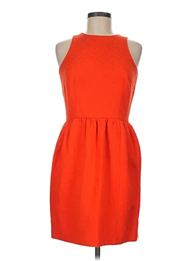 Pre-owned Cynthia Steffe Cocktail Dress In Orange
